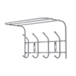 НИКА Вешалка настенная ВП4М/МС матовый серый