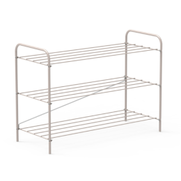 НИКА Этажерка ЭТПР3/БЖ бежевый металлик