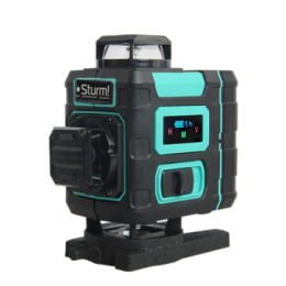 Sturm Уровень лазерный 16 зелёных лучей (4x360°), 2 аккум.,пульт д/у, 4010-16-AL
