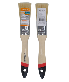 Sturm Кисть плоская "Euro" 1" (25 мм), натуральная щетина 9040-22-025 Sturm Кисть плоская "Euro" 1" (25 мм), натуральная щетина 9040-22-025