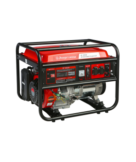 Энергомаш Бензогенератор 6,5 кВА, ручн старт БГ-6500