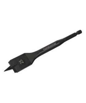 Hanskonner Сверло перовое по дереву 25мм, высококачеств. сталь, шестигр. хвостовик, H1055-07-25