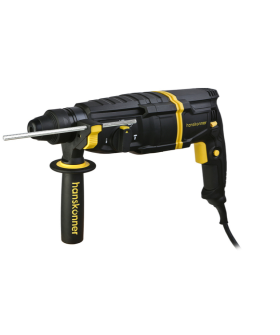 Hanskonner Перфоратор ,800Вт, 26мм, 3.0Дж, 0-4900уд/мин,3 реж, 4м кабель,ВИБРОЗАЩИТА HRH0926AVS
