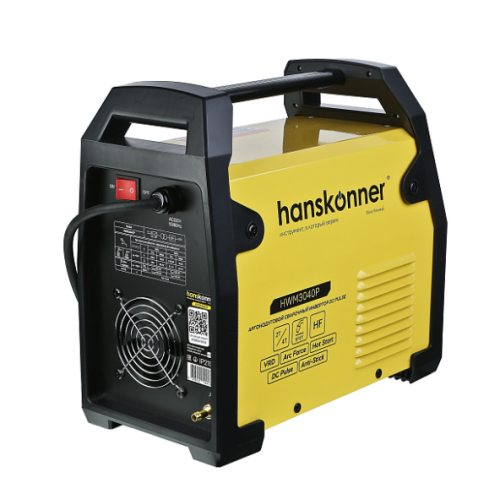 Сварочный аппарат Hanskonner TIG DC Pulse+MMA, 200 A, ПВ 80%, 160-250 В HWM3040P