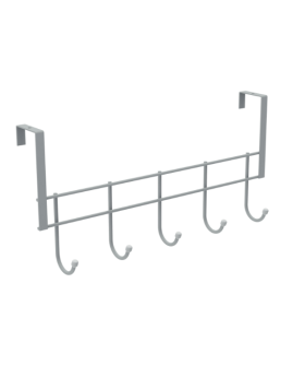 НИКА Вешалка надверная ВНД5/МС матовый серый НИКА Вешалка надверная ВНД5/МС матовый серый