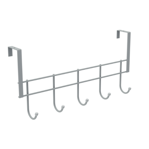 Вешалка надверная ВНД5/МС матовый серый