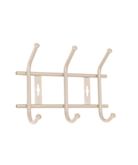 НИКА Вешалка настенная ВНТ3М/БЖ бежевый металлик НИКА Вешалка настенная ВНТ3М/БЖ бежевый металлик