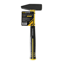 Hanskonner Молоток слесарный УСИЛЕННЫЙ, фибергл,кованый боек 800гр, HK1010-83-800