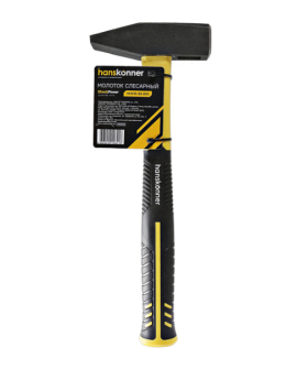 Hanskonner Молоток слесарный УСИЛЕННЫЙ, фибергл,кованый боек 800гр, HK1010-83-800