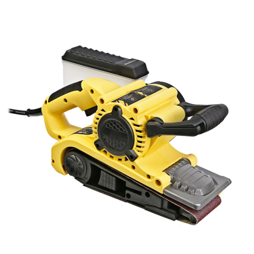 Ленточная шлифмашина Hanskonner, 1200Вт, 76х533мм, 4м кабель, УЗКИЙ РОЛИК, СТРУБЦИНЫ HBS8512