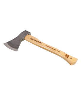 Hanskonner Топор деревянный 1000г, длина рукоятки 400мм, рукоятка гикори, HK1015-02-WD1000