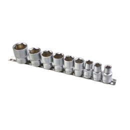Hanskonner Набор головок CrV 9 шт 10-27 мм, посад 1/2", HK1045-18-1/2