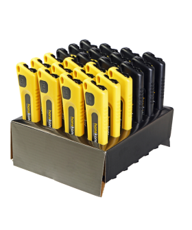 Hanskonner Набор ножей 18мм, 24шт, SK2 сталь, 0,5мм толщ., оксид., в коробке, HK1076-08-05 Hanskonner Набор ножей 18мм, 24шт, SK2 сталь, 0,5мм толщ., оксид., в коробке, HK1076-08-05