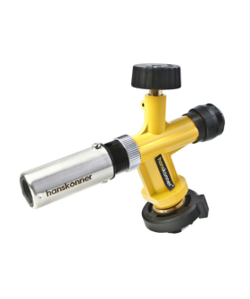 Hanskonner Горелка газовая, пьезоподжиг, регулировка остроты пламени, цинковый корпус, HK5015-KL-03 Hanskonner Горелка газовая, пьезоподжиг, регулировка остроты пламени, цинковый корпус, HK5015-KL-03