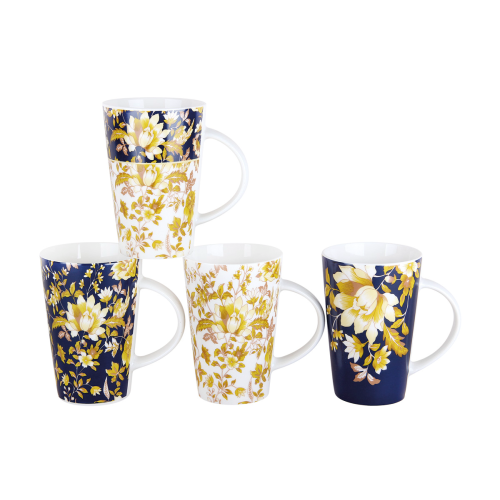 Кружка 400мл микс Golden bloom 5372