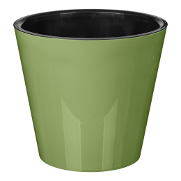 Delta Горшок для цветов "Rosemary" 200 мм, 4 л, с дренажной вставкой (зеленый) 221600118/01