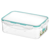 Контейнер для продуктов "Modena" прямоугольный 1,5 л с защелками 223111318/02 бесцветный