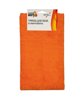 Mallony Тряпка для пола из микрофибры, цвет: оранжевый, размер: 50х60см 108918-SK Mallony Тряпка для пола из микрофибры, цвет: оранжевый, размер: 50х60см 108918-SK