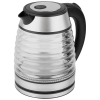Чайник Homestar HS-1046 (1,5 л.) стекло, пластик черный 108854-SK