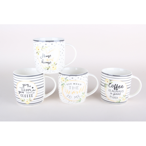 Кружка 340 мл микс 4406