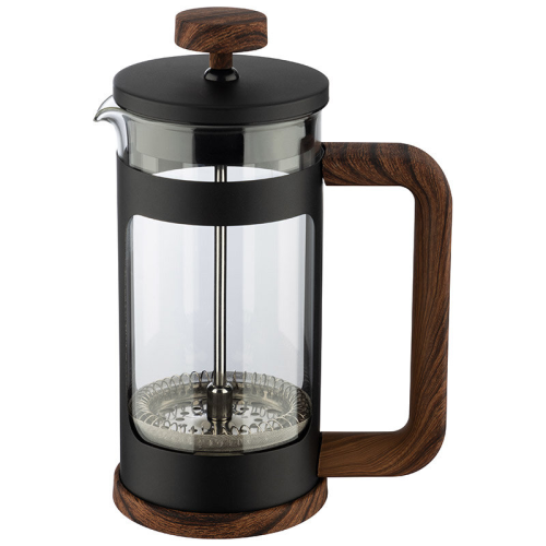 Френч-пресс Foresta Nera, объём: 800 мл, с ручкой под дерево soft-touch 108371-SK