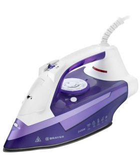 BRAYER Паровой утюг BR4004, 2400 Вт, 280 мл, 140 г/мин, керам.подошва BRAYER Паровой утюг BR4004, 2400 Вт, 280 мл, 140 г/мин, керам.подошва
