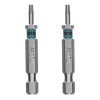 Бита Torx 10х50мм, сталь S2, шестигр., 2 шт. Gross 114168