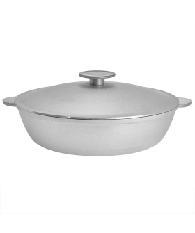 ГАРДАРИКА Жаровня 320 мм алюминиевая с 2-мя ручками, с крышкой 323 ГАРДАРИКА Жаровня 320 мм алюминиевая с 2-мя ручками, с крышкой 323