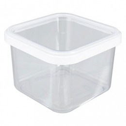 DELTA Банка для сыпучих продуктов 0,6 л CUBBO SCANDI 4326608 белая