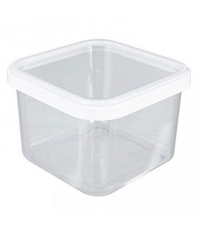 DELTA Банка для сыпучих продуктов 0,6 л CUBBO SCANDI 4326608 белая