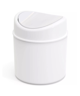 DELTA Контейнер для мусора Breeze 1 л (белый) 4339015 DELTA Контейнер для мусора Breeze 1 л (белый) 4339015