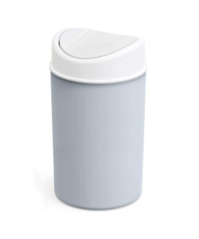 DELTA Контейнер для мусора Breeze 1,6 л (голубой) 4339107 DELTA Контейнер для мусора Breeze 1,6 л (голубой) 4339107