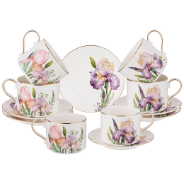 Lefard Чайный Набор Irises На 6 Пер. 12 Пр. 300 Мл 590-470