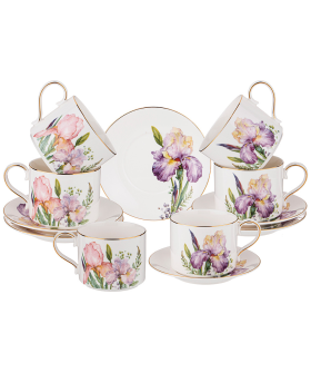 Lefard Чайный Набор Irises На 6 Пер. 12 Пр. 300 Мл 590-470