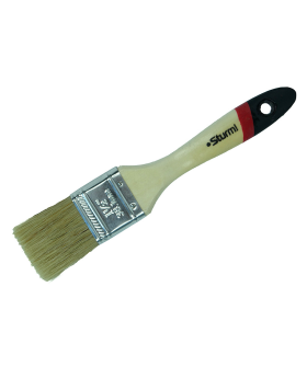 Sturm Кисть плоская "Euro" 1,5" (38 мм), натуральная щетина 9040-22-038 Sturm Кисть плоская "Euro" 1,5" (38 мм), натуральная щетина 9040-22-038