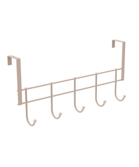 НИКА Вешалка надверная ВНД5/БЖ бежевый металлик НИКА Вешалка надверная ВНД5/БЖ бежевый металлик