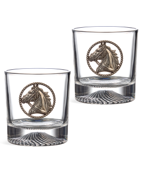 Lefard Набор стаканов "Horse" из 2 штук. 320 мл, 887-487 Lefard Набор стаканов "Horse" из 2 штук. 320 мл, 887-487