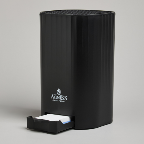 Подставка Для Ножей Agness С Точильным Камнем 13,6*14,6*23 См. 907-321