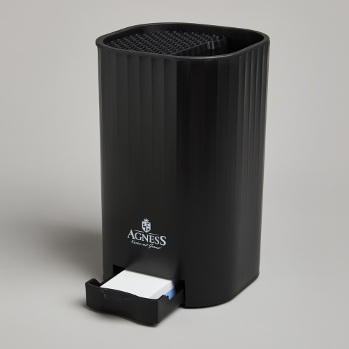 Подставка Для Ножей Agness С Точильным Камнем 13,6*14,6*23 См. 907-323