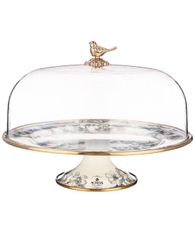 Lefard Тортовница Agness С Крышкой, Серия Яблоневый Сад, Диа.30см. 950-537