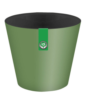 Delta Горшок для цветов Rosemary 160 мм, 1,6 л, с дренажной вставкой (зеленый) 221605418/01 Delta Горшок для цветов Rosemary 160 мм, 1,6 л, с дренажной вставкой (зеленый) 221605418/01