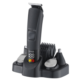 DELTA Набор 5 в 1 для стрижки и бритья 5 Вт, LED дисплей DE-4203A черный