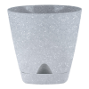 Горшок для цветов InGreen AMSTERDAM 250 мм, 8 л с прикорневым поливом IG630210025 светлый камень