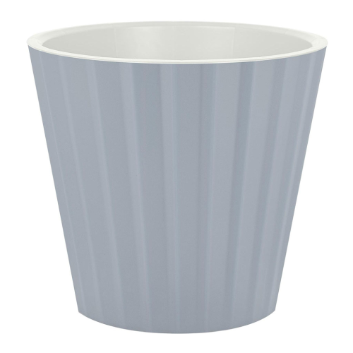 Горшок для цветов InGreen Sand 190 мм, 3,3 л, c дренажной вставкой IG640110025 Утренний туман