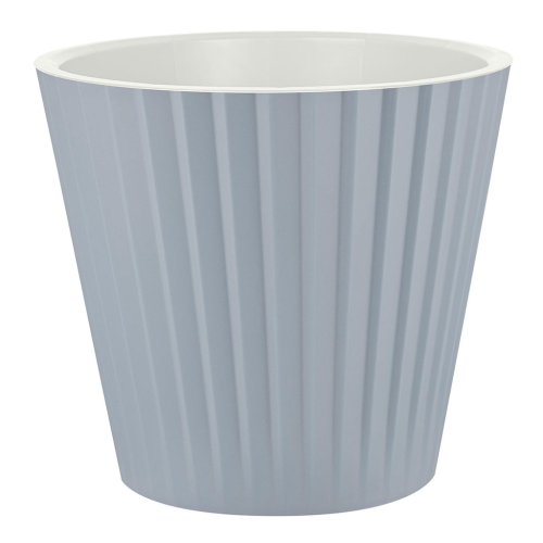 Горшок для цветов InGreen Sand 230 мм, 5,8 л, c дренажной вставкой IG640210025 Утренний туман