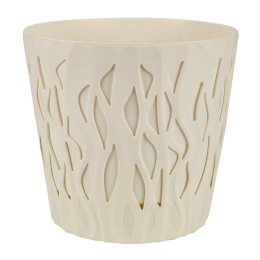 Delta Горшок для цветов InGreen Winds 340 мм, 20 л, с дренажной вставкой 18,7 л IG652110048 белоснежный жасмин