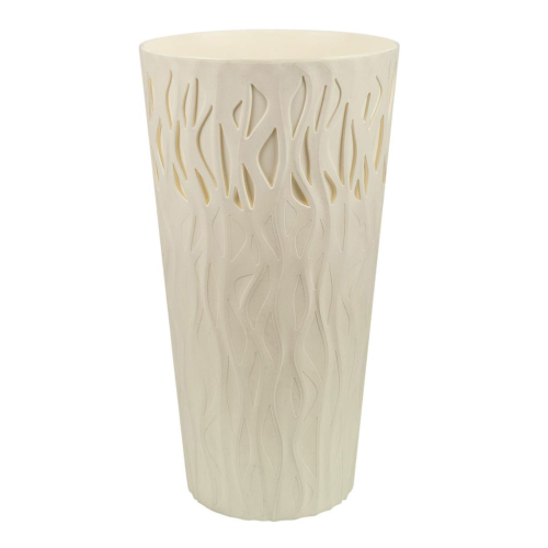 Горшок для цветов InGreen Winds 340 мм, 40 л, с дренажной вставкой 18,7 л IG652210048 белоснежный жасмин