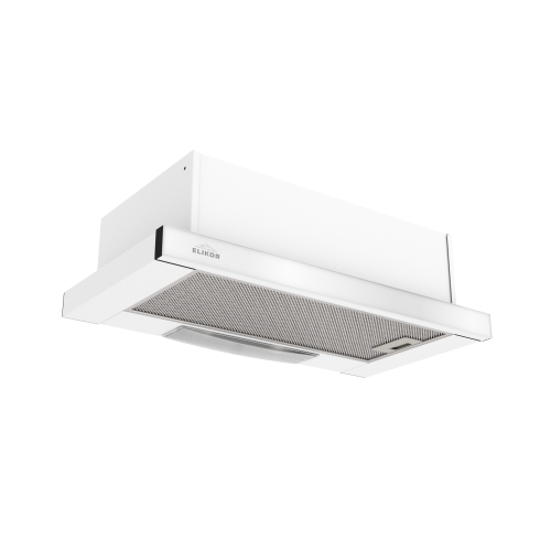 Кухонная вытяжка ELIKOR Интегра GLASS 60П-400-В2Л белый/стекло белое