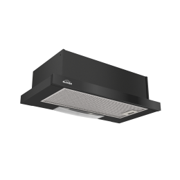 ELIKOR Кухонная вытяжка Интегра GLASS 60П-400-В2Л черный/стекло черное