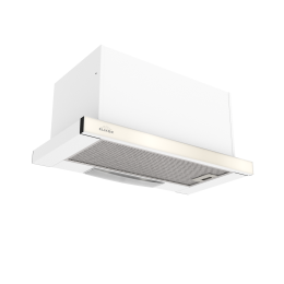 ELIKOR Кухонная вытяжка Интегра GLASS 60П-650-В2Л белый/стекло бежевый